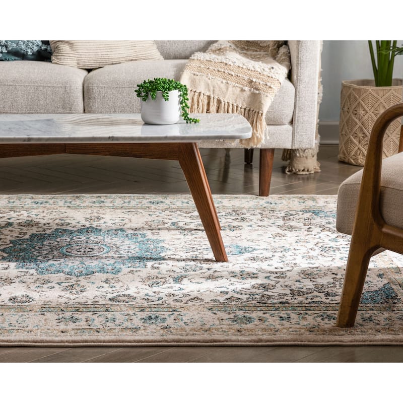 Well Woven Luxbury Mahal Persian Oriental Area Rug