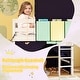 preview thumbnail 12 of 19, Twin Size Loft Bed Playhouse Bed Frame with Tower Tent and 3 Storage Pockets
