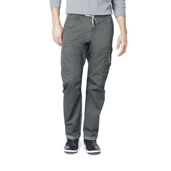 Dockers Men's Straight-Fit Stretch Urban Twill Cargo Pants Gray Size 36x29. Opens flyout.