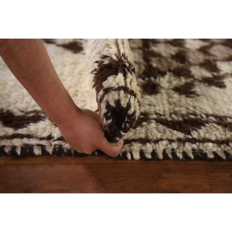 Natural Dye Tribal Anatolian Runner Rug Handmade Turkish Wool Carpet - 2'9"x 11'4"