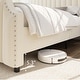 preview thumbnail 16 of 28, Platform Bed Frame with 50.2" Headboard, Velvet Upholstered Bed Frame
