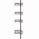 preview thumbnail 23 of 40, Utopia Alley Tension Pole Shower Caddy Corner Organizer, Adjustable with 4 Removable Baskets, 60 to 97 Inch