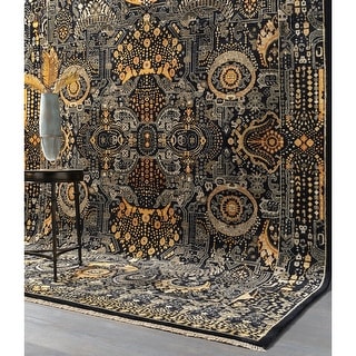 Fiona Transitional Paisley Area Rug