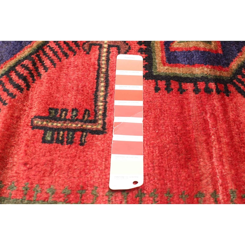 ECARPETGALLERY Hand-knotted Konya Anatolian Red Wool Rug - 4'8 x 7'4