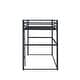 preview thumbnail 18 of 31, Metal Loft Bed Twin, Loft Bed Frame with Guard Rails and Flat Ladder