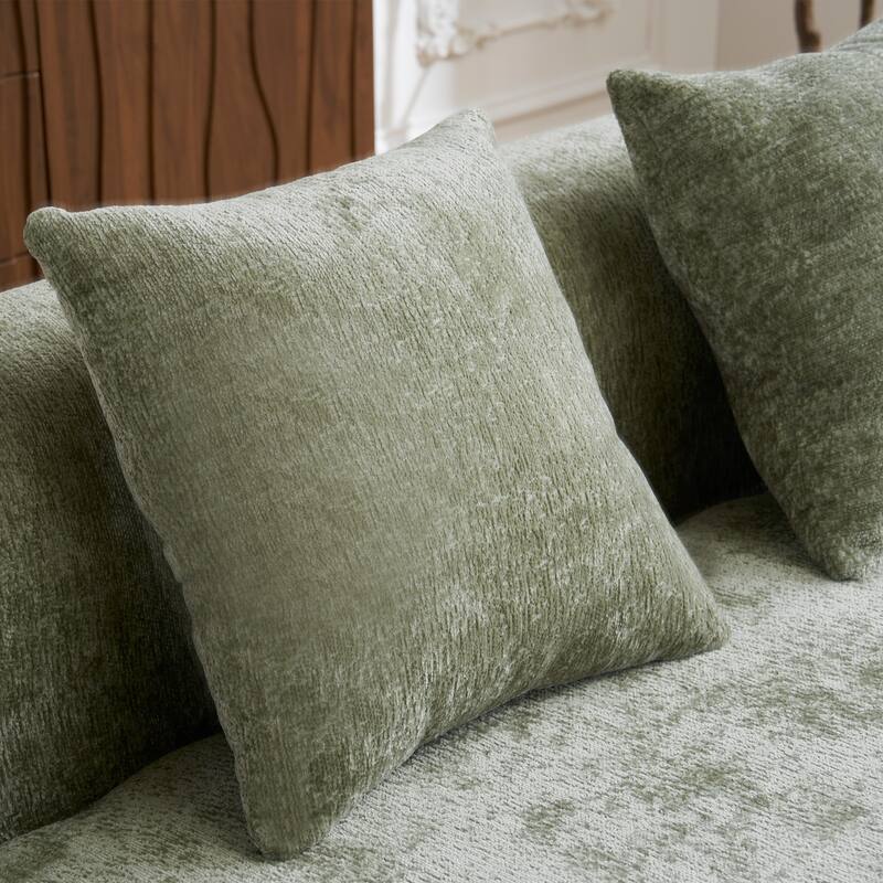 Full Compression L Shape Sectional Sofa