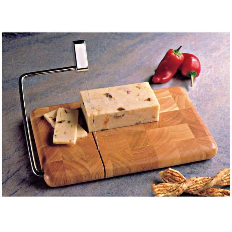 End Grain Butcher Block Cheese Slicer - 11
