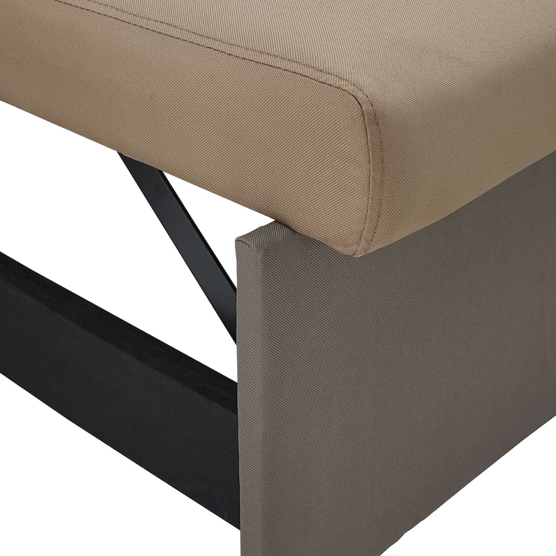 Lorca 2-tone Convertible Sofa with Storage by iNSPIRE Q Modern