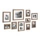 preview thumbnail 17 of 58, Kate and Laurel Bordeaux 10-piece Wood Gallery Wall Picture Frame Set