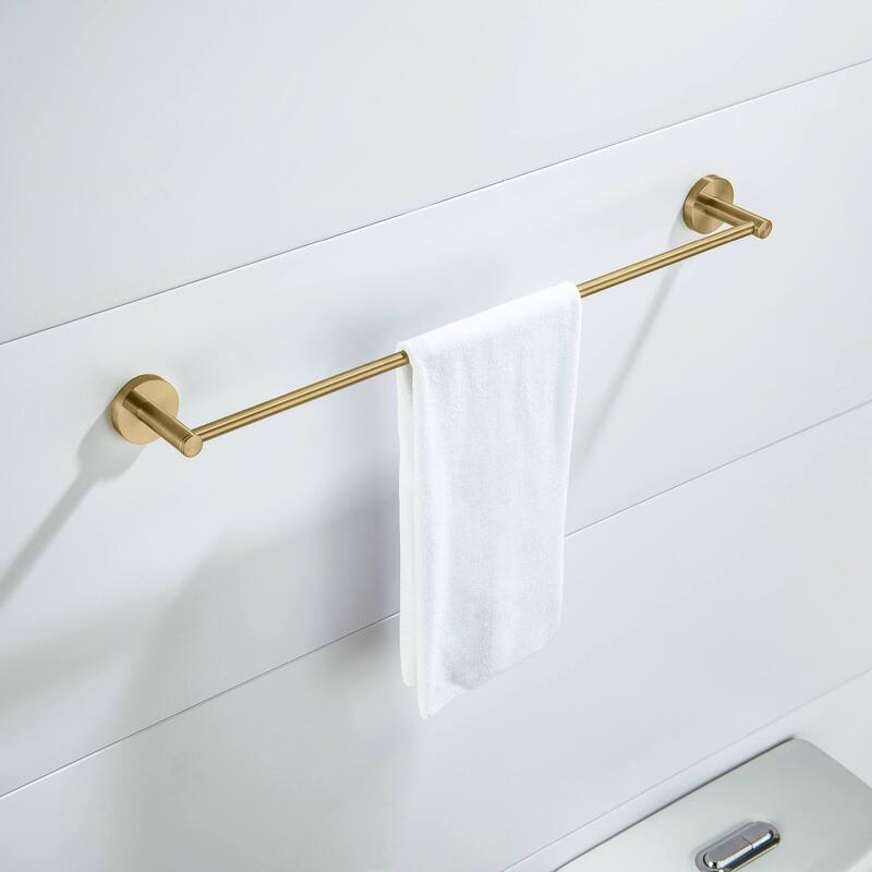Circular 24 inch Bathroom Towel Bar