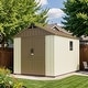 preview thumbnail 56 of 117, Patiowell 8' x 6' / 8' x 8' / 8' x 10 '/ 8' x 12' Plastic Outdoor Shed With Floor for Patio Furniture, Tools (Kick-It Shed)