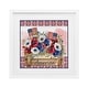 preview thumbnail 20 of 26, Stupell Patriotic Poppies Bouquet Under Glass Framed Design By Nicole DeCamp 13 x 13 - White