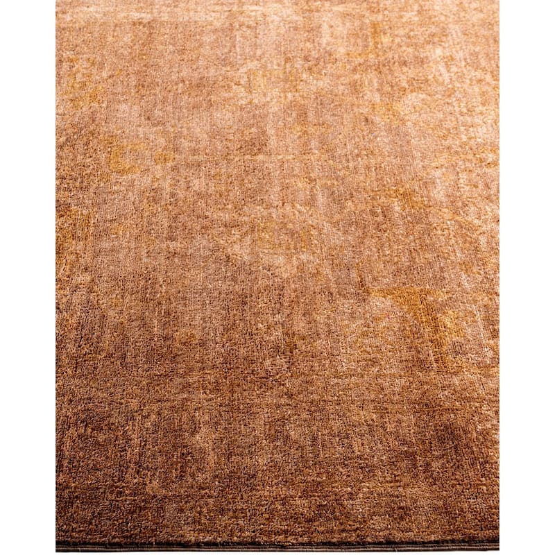 Vibrance One-of-a-Kind Hand-Knotted Area Rug - Beige, 4' 8" x 5' 4" - 4' 8" x 5' 4"