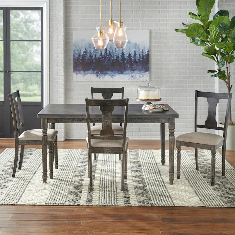 Simple Living Burntwood Dining Chairs (Set of 2)
