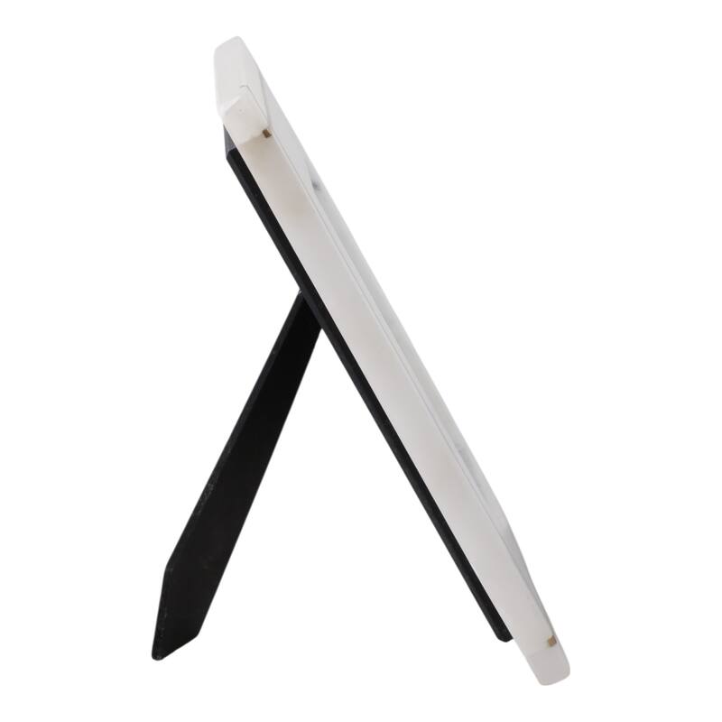 Marble Stone Frame with Inlaid Detail Modern Glam Decorative Accent