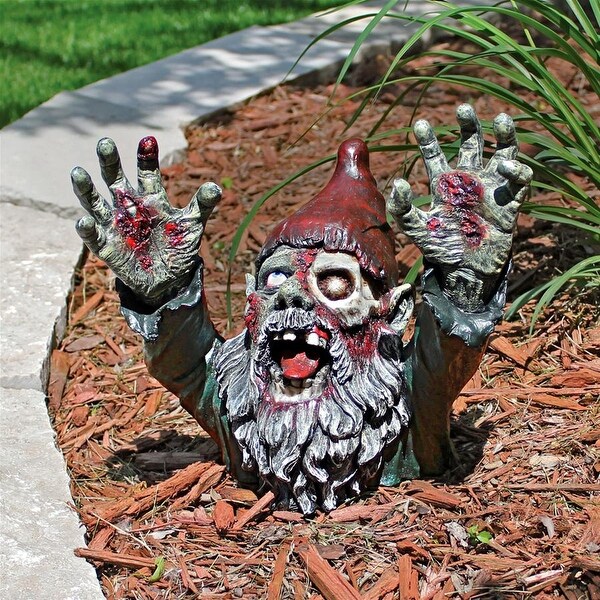 Design Toscano Halloween Zombie Gnombie Statue