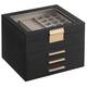 Option Graphite Black + Gold 4 Layer (6.5"H)