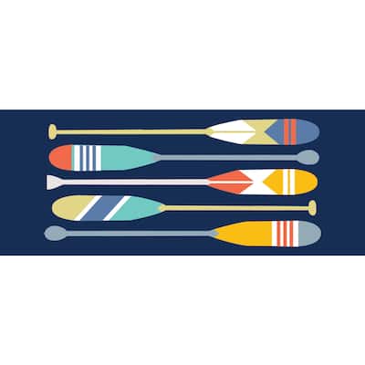 Liora Manne Frontporch Paddles Indoor/Outdoor Rug
