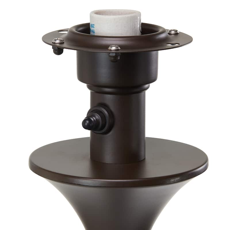 Havenside Home Pocologan 59.5-inch Outdoor and Indoor Basket-weave Floor Lamp - 16.25"L x 16.25"W x 59.5"H