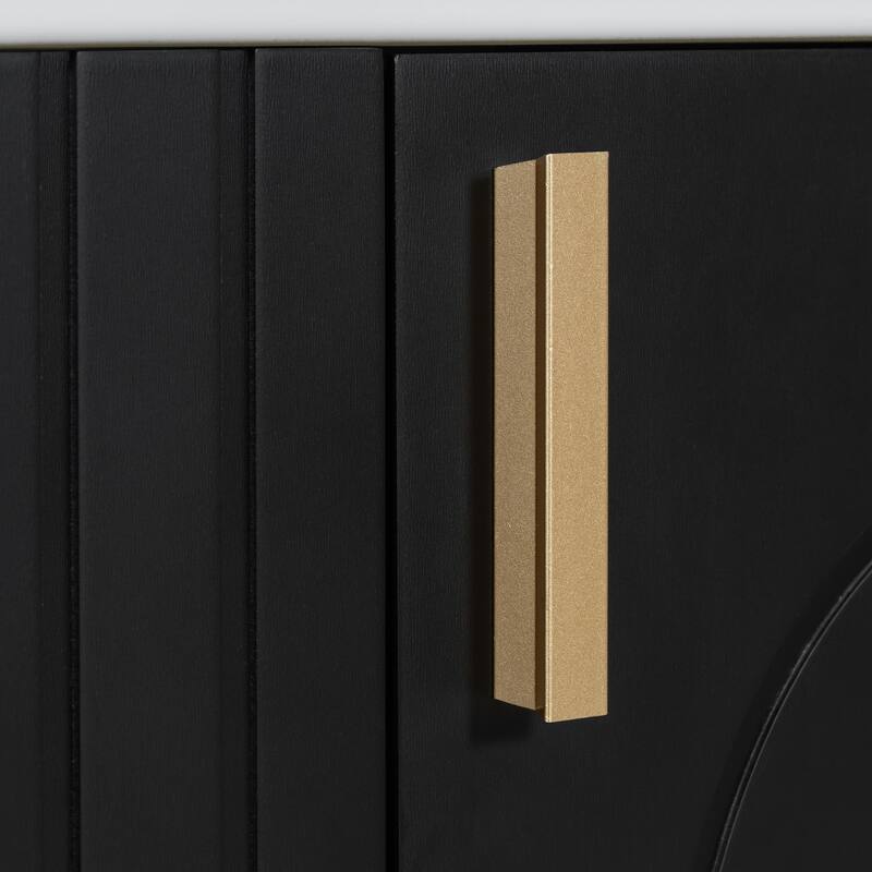 24" Bathroom Vanity with Undermount Ceramic Sink, Solid Wood Frame Bathroom Cabinet with Side Open Storage