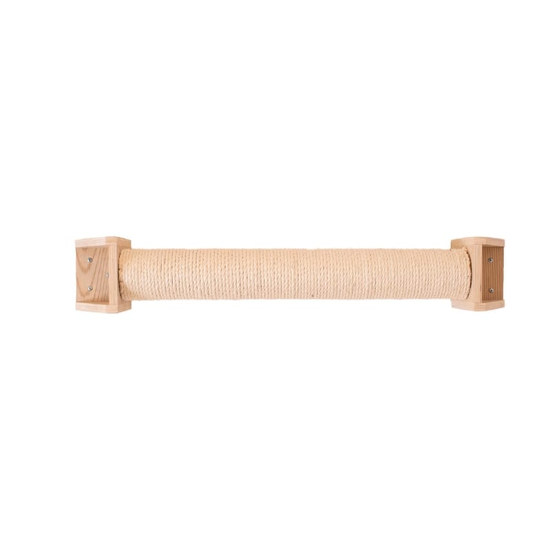 Real Wood Wall Series Scratching Post - Natural Beige