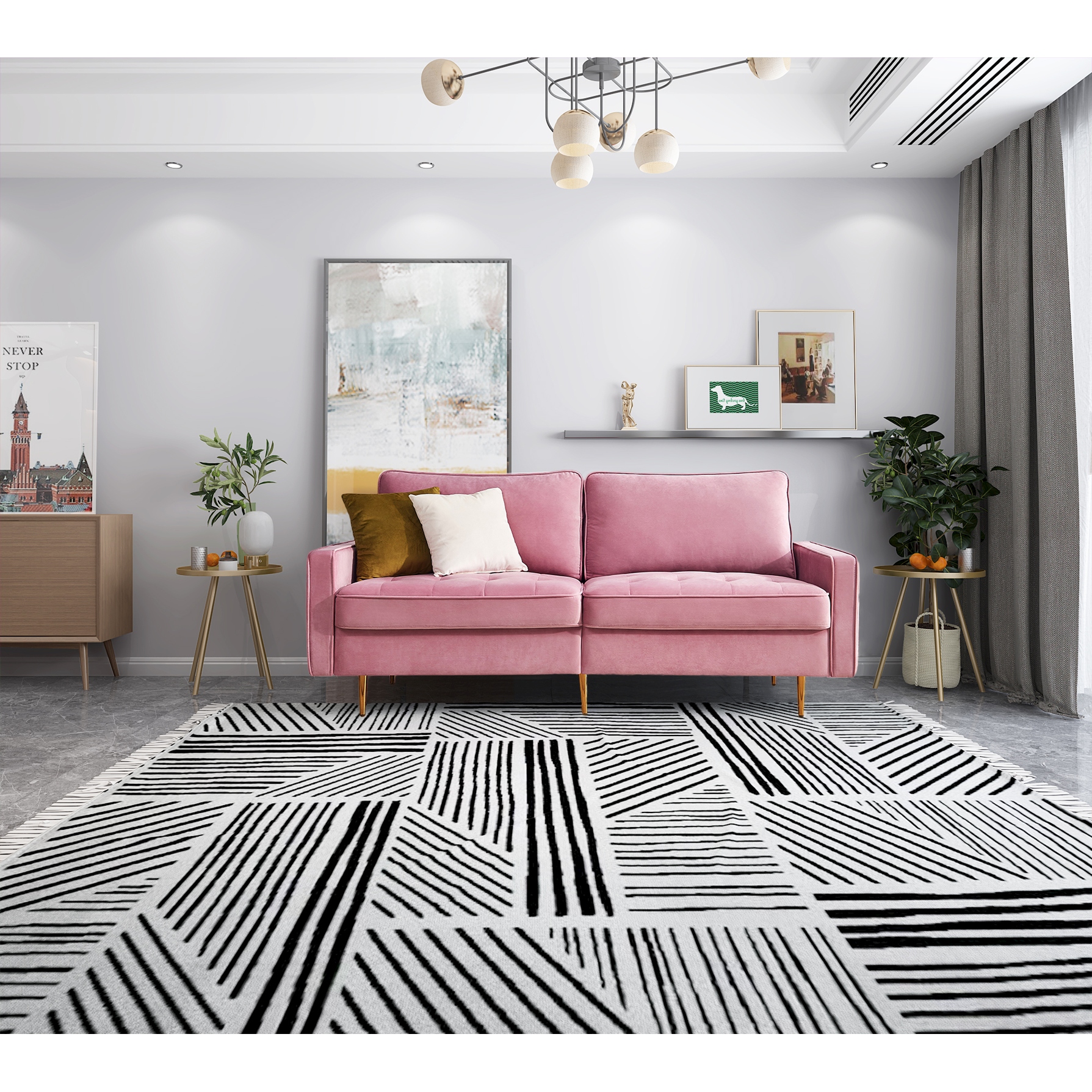 Pink loveseats sales