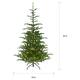 7.5 ft. Norwegian Spruce Tree with Clear Lights - 7.5'