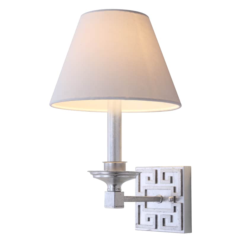 SAFAVIEH Lighting Liliana Chrome Wall Sconce (Set of 2) - 9"x10"x15" - 9Wx10Dx15H