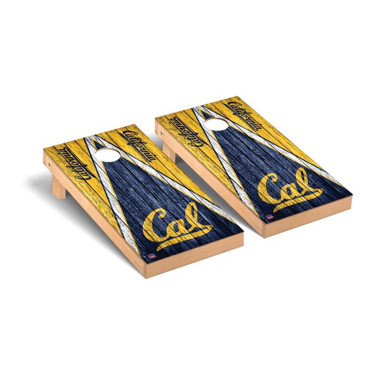 California Berkeley Golden Bears 2x4 Pro Cornhole Boards - V5 - Include Team Bags + Carry Case