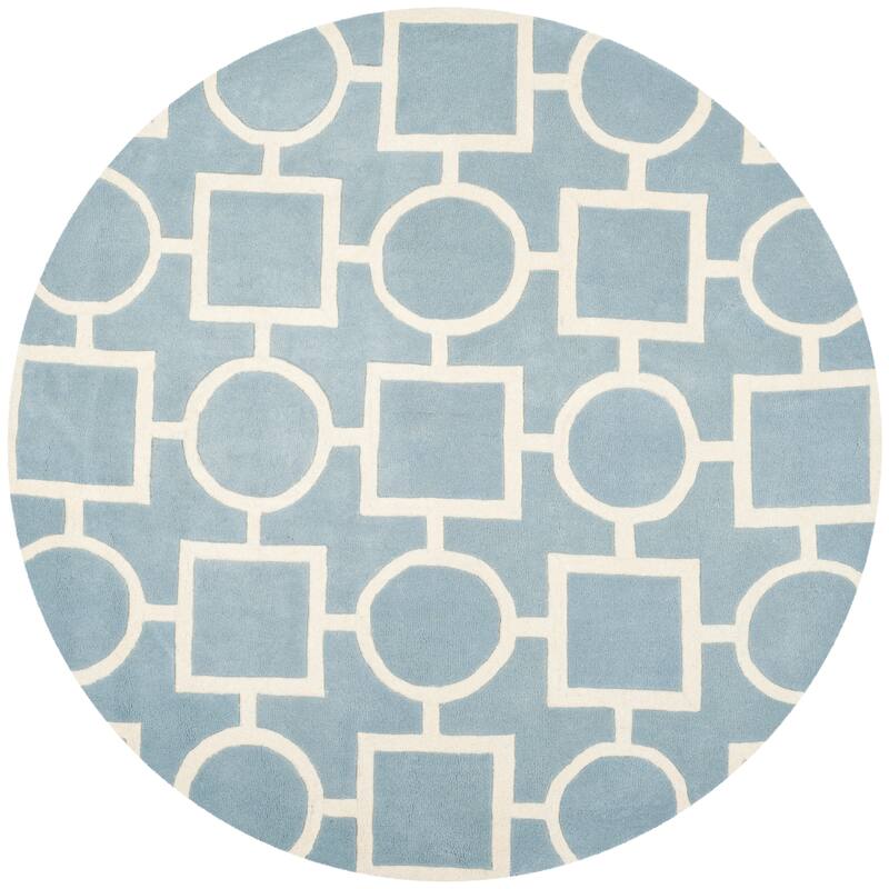 SAFAVIEH Handmade Chatham Alkinoi Modern Moroccan Wool Rug