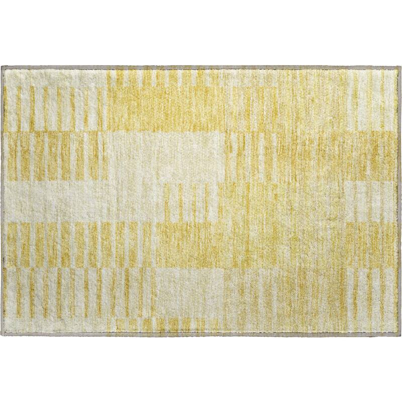 Premium Washable Super Soft Stripe Geo Mayfield Rug