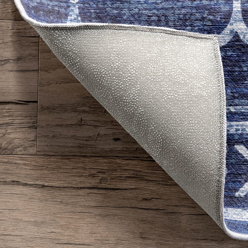 Nuloom Maribel Geometric Machine Washable Indoor/Outdoor Area Rug