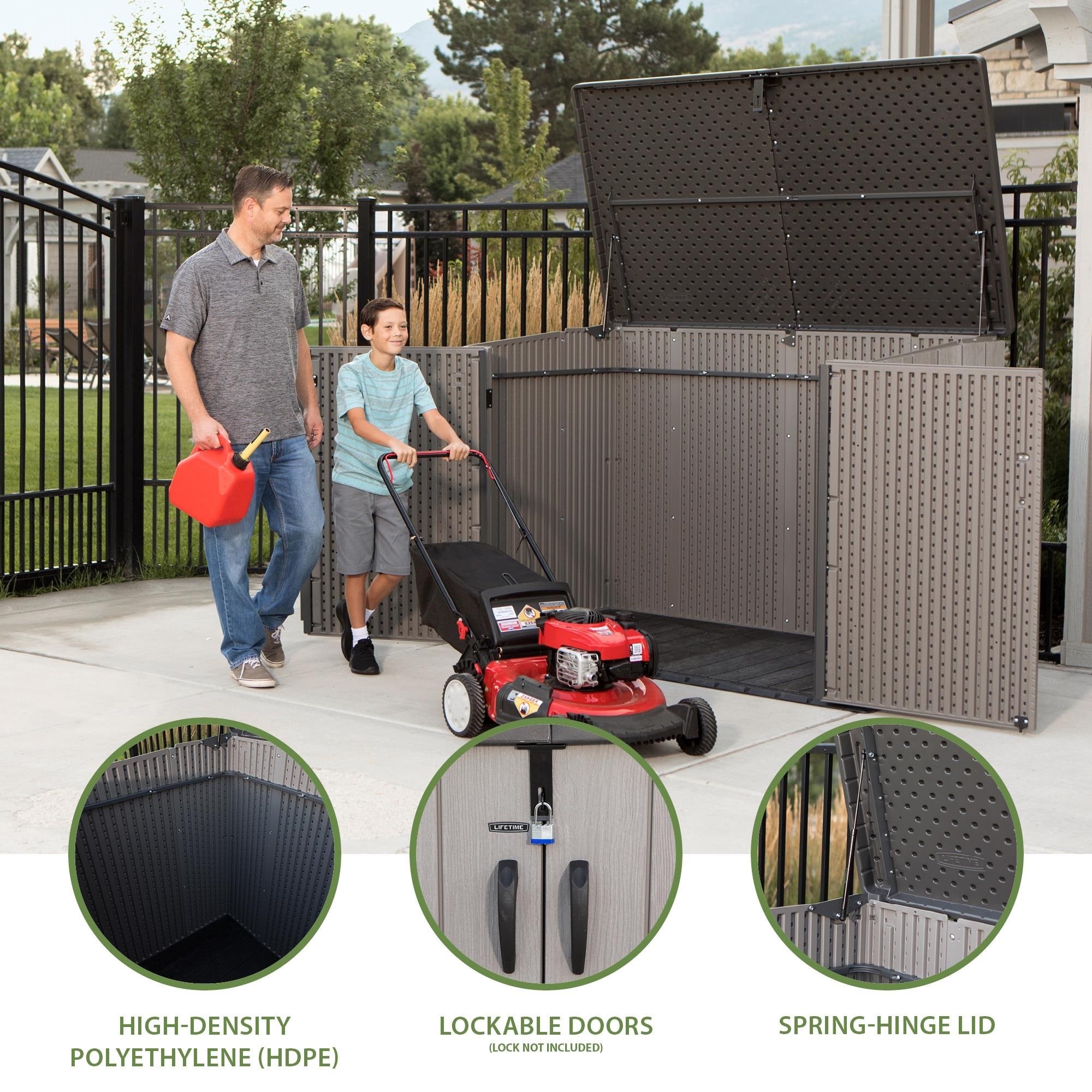 Lifetime Horizontal Storage Box (60489) - Overstock - 41832155