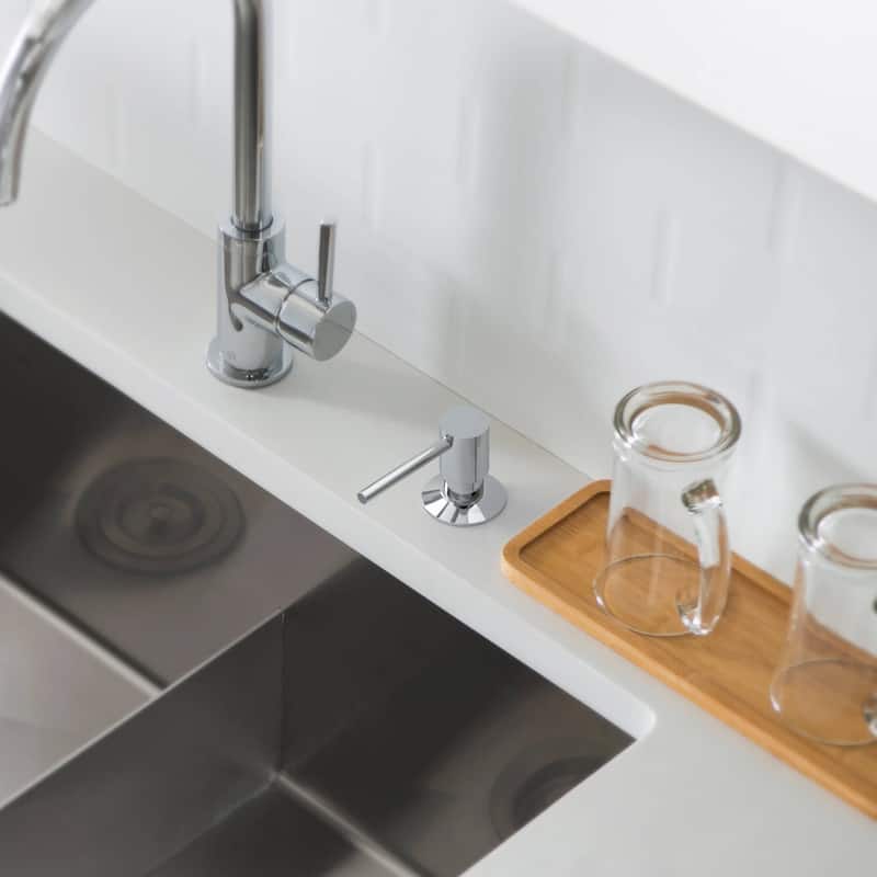 Kitchen Lead Free Solid Brass Construction Soap Dispenser