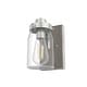 preview thumbnail 2 of 8, Hunter Devon Park 1-Light Wall Sconce, Rustic, Modern Farmhouse, Damp-Rated