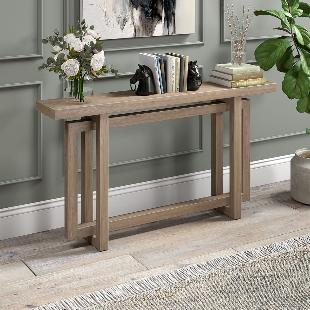 Breslow 55" Wide Rectangular Console Table - 55" Wide