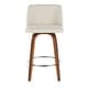 preview thumbnail 43 of 78, Carson Carrington Vallberga 26" Upholstered Counter Stool (Set of 2)