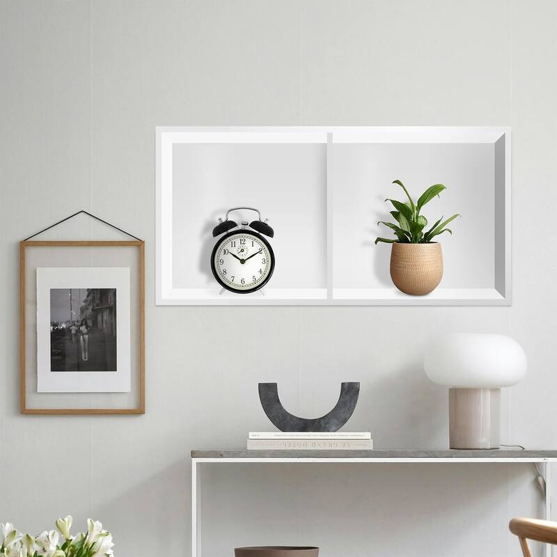 WIZ 12-inch W x 24-inch H x 4-inch D Stainless Steel Shower Niche