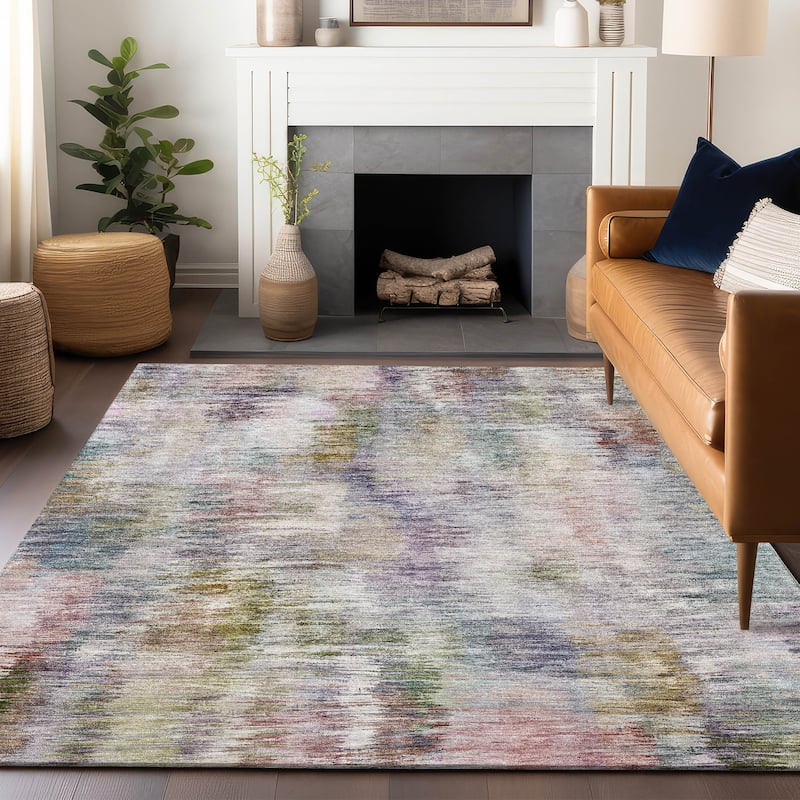Premium Washable Super Soft Abstract Gradients Mayfield Rug