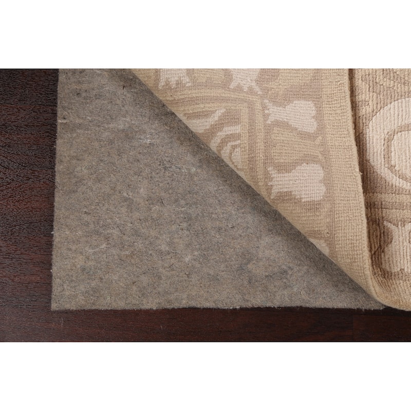 Vegetable Dye Nepalese Abstract Oriental Area Rug Handmade Wool Carpet - 6'3" x 9'4"