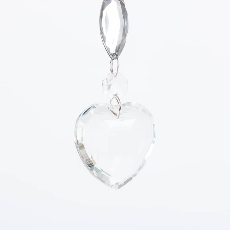 Luxurious 12 Piece Glass and Acrylic Jewel Ornament Set