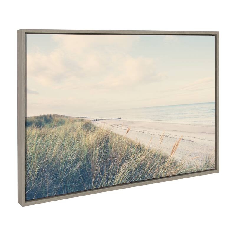 Kate and Laurel Sylvie The Perfect Day Framed Canvas by Laura Evans