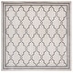 preview thumbnail 144 of 192, SAFAVIEH Amherst Norma Modern Rug 7' Square - Ivory/Grey - Square