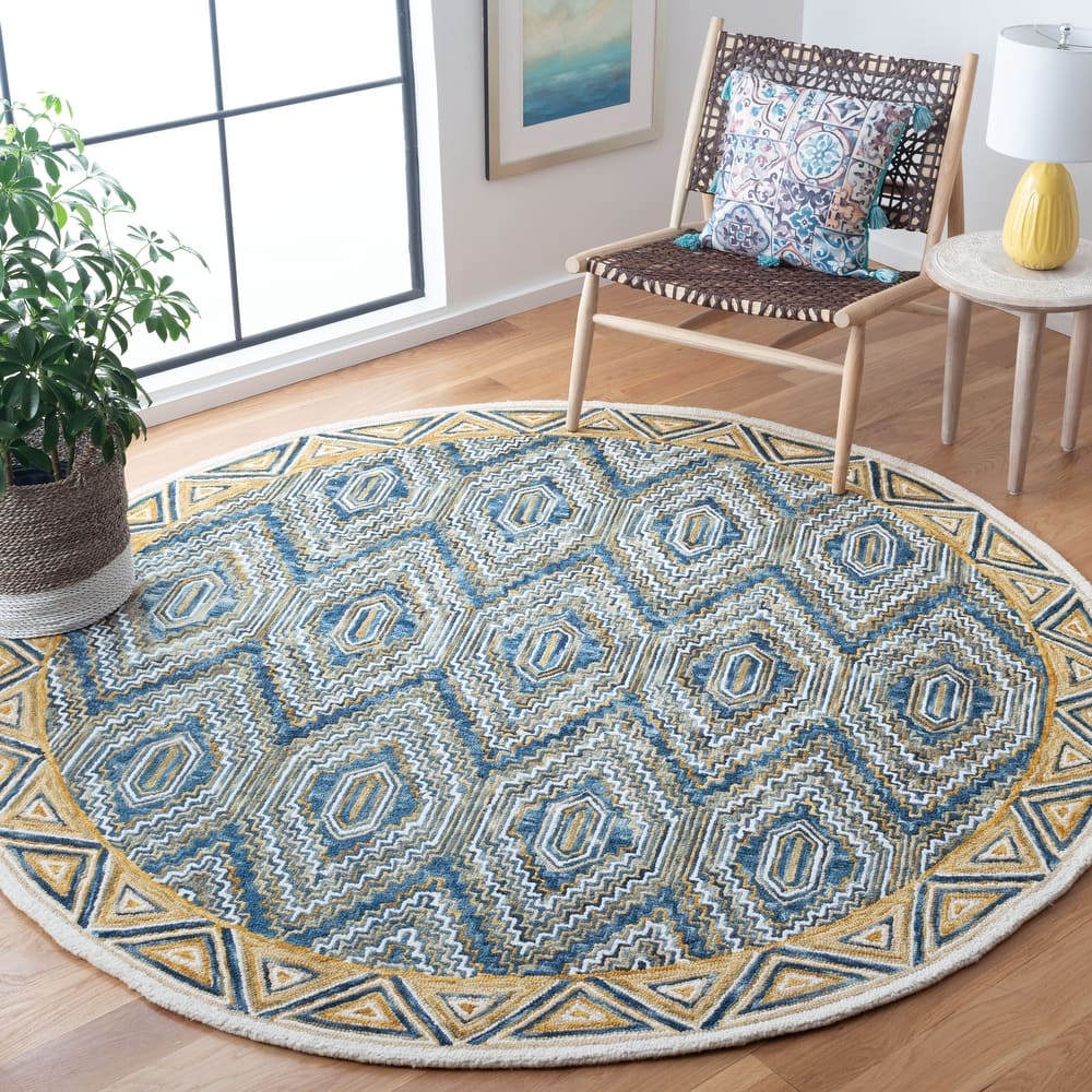 SAFAVIEH Handmade Aspen Frumah Boho Tribal Wool Rug -