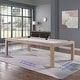 preview thumbnail 16 of 36, Olivia 7ft Vintage Ash Billiard Slate Pool Table with Dining Top