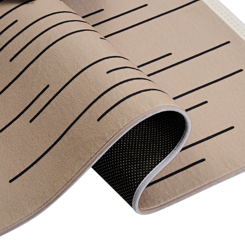 Javlergo Door Mat, Washable Indoor Outdoor Floor Doormat, 47.2" x 31.5"/28.7" x 16.9"
