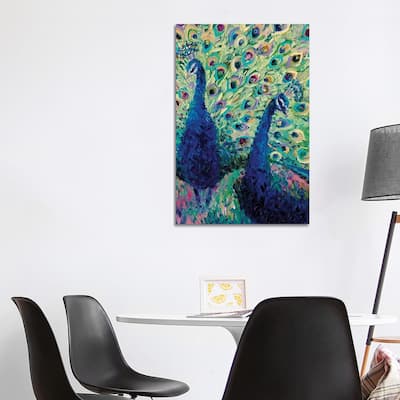 iCanvas "Gemini Peacock" by Iris Scott Canvas Print