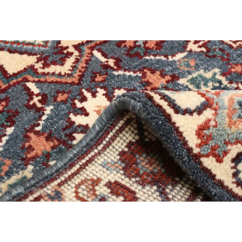 ECARPETGALLERY Hand-knotted Serapi Heritage Charcoal Wool Rug - 2'6 x 9'9