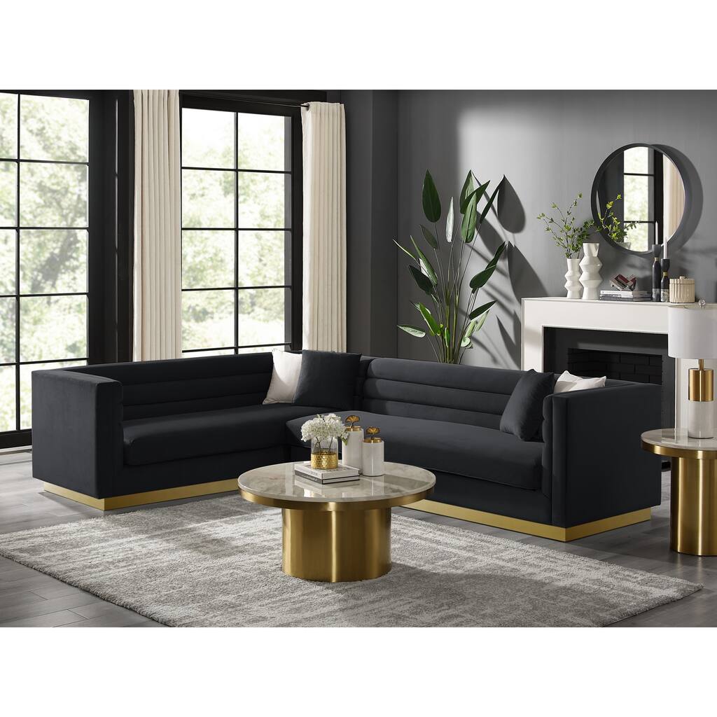 Jamarcus Upholstered Left Facing Corner Sectional Sofa