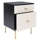 preview thumbnail 38 of 80, SAFAVIEH Genevieve 2-drawer Nightstand